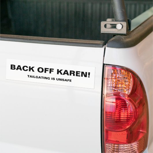 RETOUR DE KAREN ! AUTOCOLLANT (Sur camion)