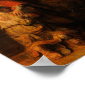 Retour du fils prodigue - Rembrandt - Poster (Coin)