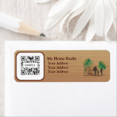 Retour Étiquette Modèle Ma maison Immo (En situation)