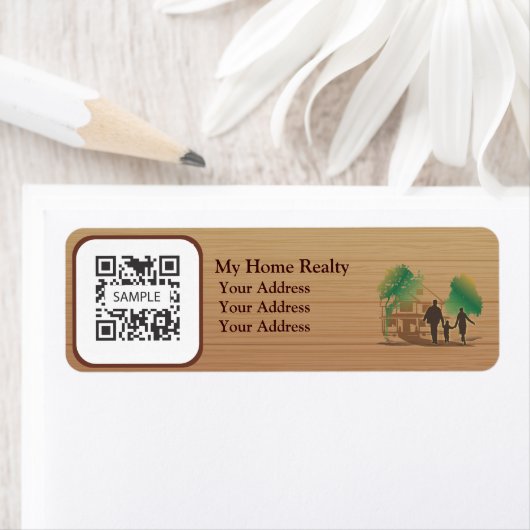 Retour Étiquette Modèle Ma maison Immo (En situation)