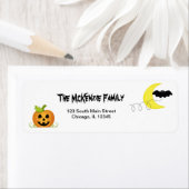 Retour Halloween Verjaardag Adres Etiket (Insitu)