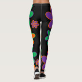 Retour les années 70 Leggings d'alimentation de fl (Dos)