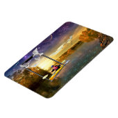 Retour Sur Mon Jeu Om Game Flexible Photo Magnet (Côté Gauche)