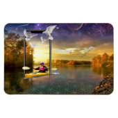 Retour Sur Mon Jeu Om Game Flexible Photo Magnet (Horizontal)