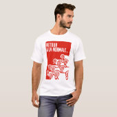 retour un T-shirt du normale 1 de La (Devant entier)