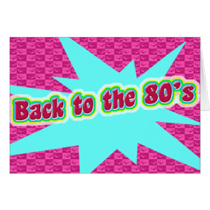 Retour vers les années 80 merveilleux Slogan Fun