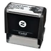 Retouradres Angus Bull Zelfinktende Stempel (Product)