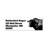 Retouradres Angus Bull Zelfinktende Stempel (Design)