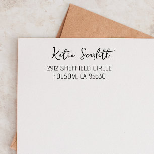 Retouradres Bewaar de trouwdatum gepersonaliseerd Zelfinktende Stempel