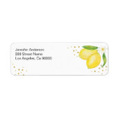 Retouradres Citroen Etiket (Voorkant)