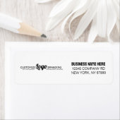 Retouradres Corporate Business Logo Etiket (Insitu)