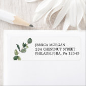 Retouradres Eucalyptus Eucalyptus Etiket (Insitu)