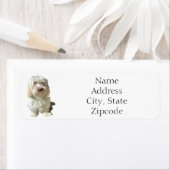 Retouradres label Havanese Dog (Insitu)