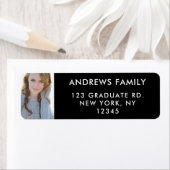 Retouradres labels | Aangepaste foto Afstuderen (Insitu)