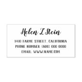 retouradres rubberstempel (Afrduk)