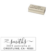 Retouradres rubberstempel 	rubberstempel (Gestempeld)