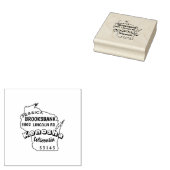 RETOURADRES STAAT WISCONSIN ZUIVELLAND 	RUBBERSTEMPEL (Gestempeld)