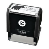 Retouradres van aangepast Beer Zelfinktende Stempel (Product)