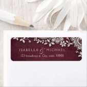 Retouradres van de  bruidsschat van Bourgogne Etiket (Insitu)