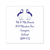 Retouradres van Puffin Zelfinktende Stempel (Design)