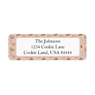 Retouradres voor Cookie Exchange Etiket