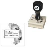 Retouradres — Wood Art Stempel (Gestempeld)