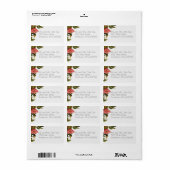Retouradreslabel Etiket (Full Sheet)