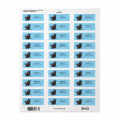 Retouradreslabel Etiket (Full Sheet)