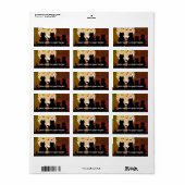 Retouradreslabel Etiket (Full Sheet)