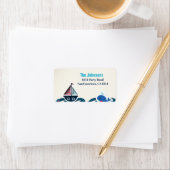 Retouradreslabel Nautical Etiket (Insitu)