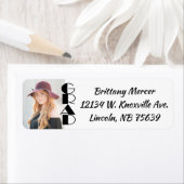 Retouradreslabels - Afstuderen Etiket (Insitu)