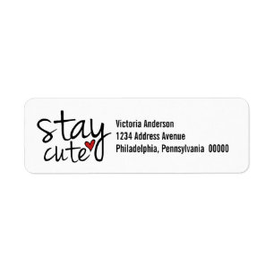 Retouradreslabels behouden etiket