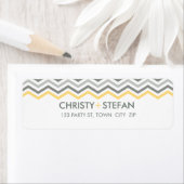 RETOURADRESLABELS :: chevron1 1 Etiket (Insitu)