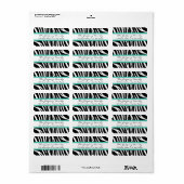 Retouradreslabels Etiket (Full Sheet)