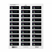 Retouradreslabels voor Fireworks Etiket (Full Sheet)
