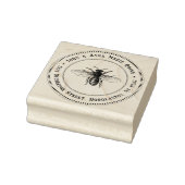 Retouradresstempel Queen Honeybee Rubberstempel (Stempel)