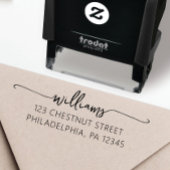 Retouradresstempel, Zelfinketing Adresstempel Zelfinktende Stempel