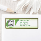 Retourlabel Sjabloon Natuur Center Etiket (Insitu)