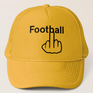 Retournement de football casquette