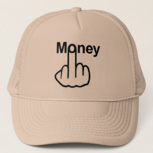 Retournement de l'argent casquette