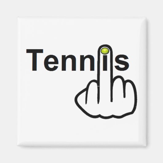 Retournement de tennis Magnet (Devant)