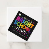 Retourner À L'École Étiquette Cadeau, Bright Schoo (En situation)