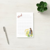 Retourner à l'école filles post-it Notes (Bureau)