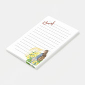 Retourner à l'école filles post-it Notes (Incliné)