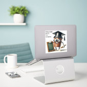 Retourner à l'école Stickers Coffee Cup (Ordinateur portable sur le bureau)