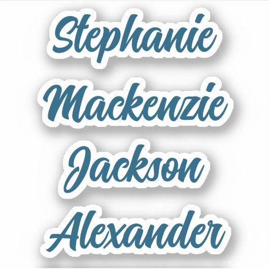 Retourner à l'école Stickers de noms multiples (Devant)