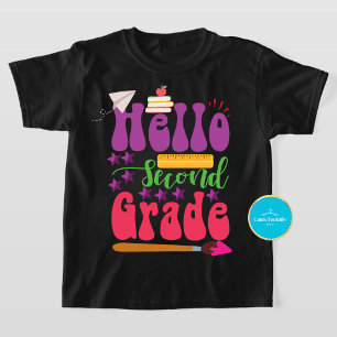 Retourner À L'École Tee - shirt Bonjour T-shirt