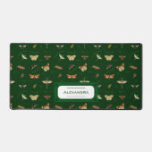 Retourner à l'école Vintage Insectes Mat de bureau (Recto)