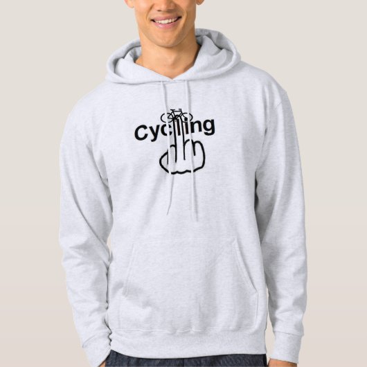 Retourner à vélo sweat - shirt à capuche (Devant)
