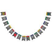 Retourner aux drapeaux du Bunting scolaire (Tout)